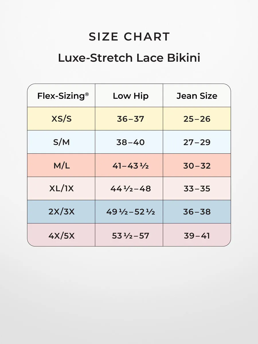 2-Pack Luxe-Stretch Lace Bikini