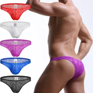 5 Pack Sheer Lace Bikini