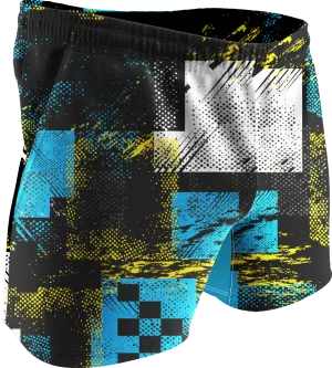 Abstract Printed Training Shorts