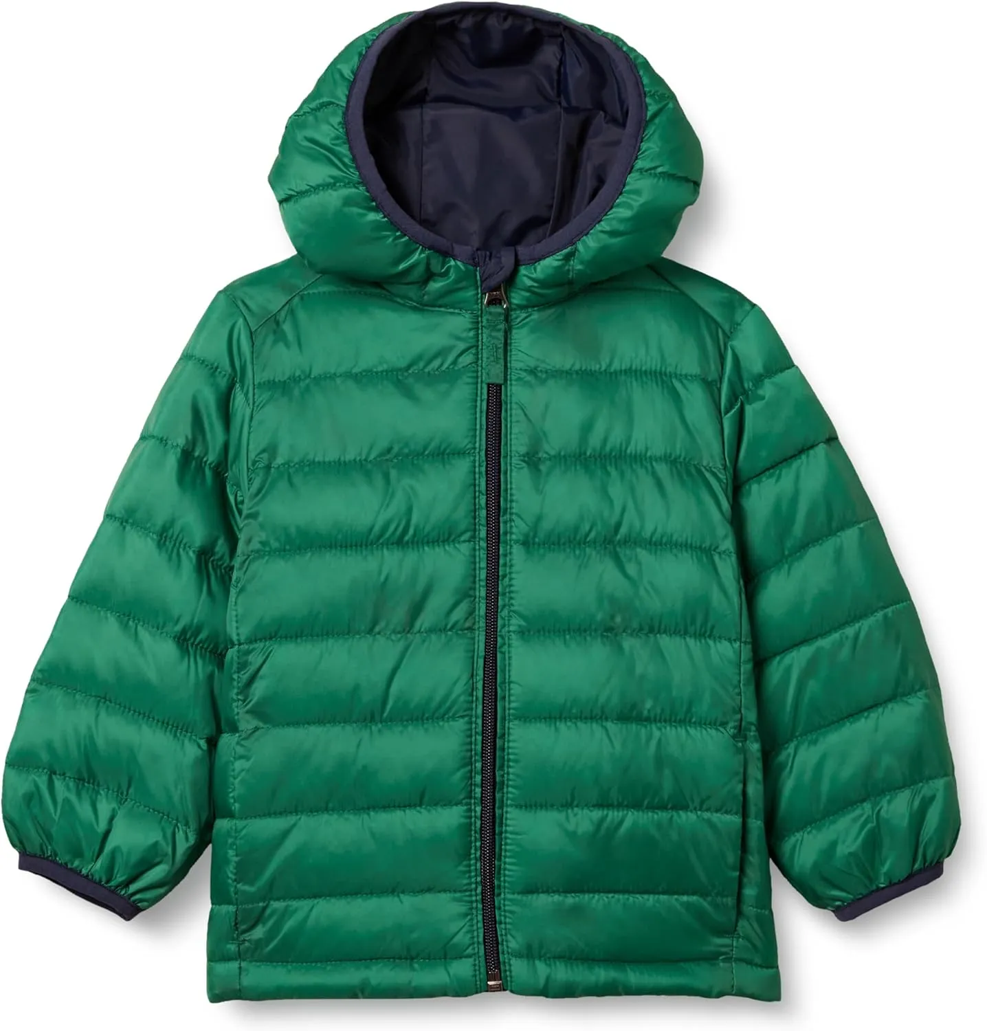 Amazon Essentials Boys and Toddlers' Lightweight Water-Resistant Packable Hooded Puffer Jacket