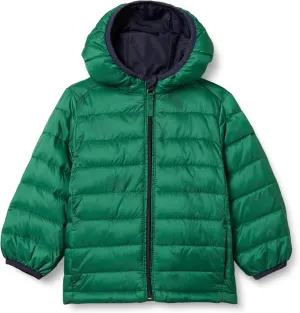 Amazon Essentials Boys and Toddlers' Lightweight Water-Resistant Packable Hooded Puffer Jacket