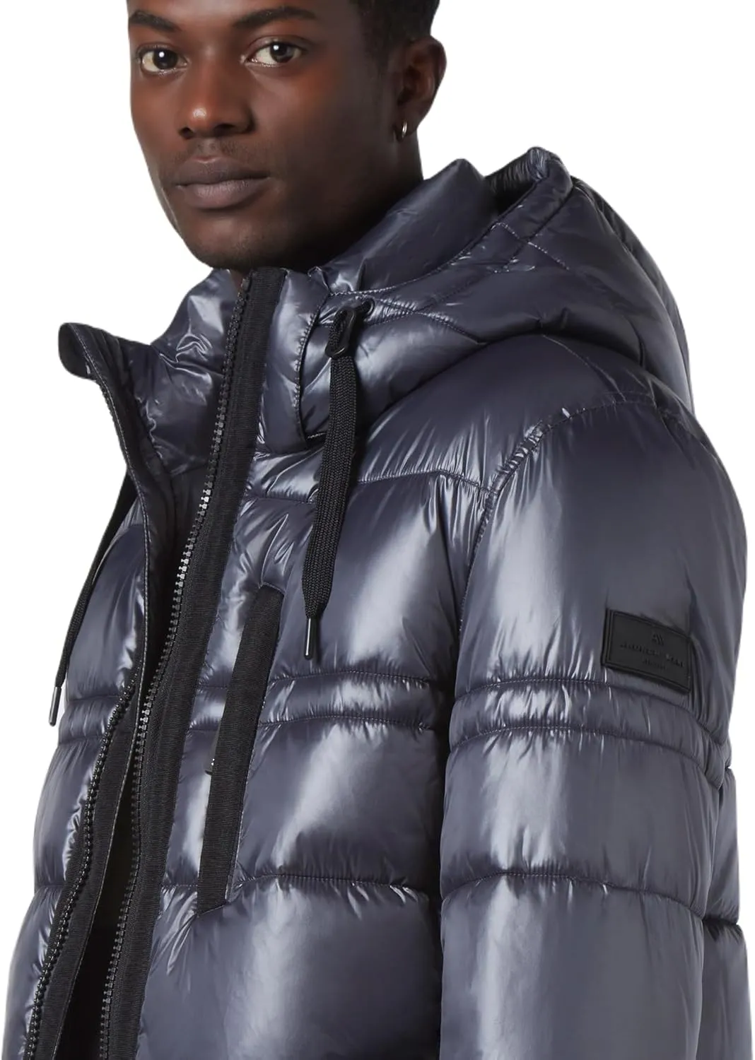 Andrew Marc Men's Full Length Puffer Jacket