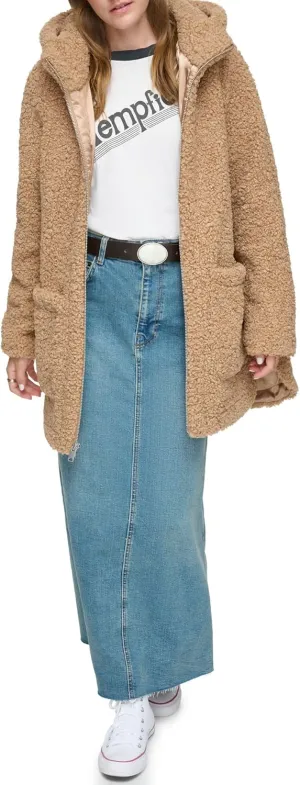 Andrew Marc Women's Seneca Faux Fur Teddy Coat