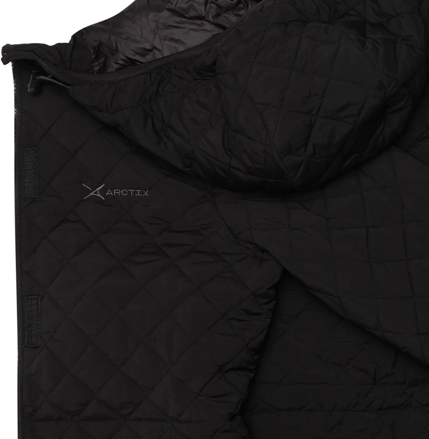 Arctix womens Lightweight Insulated Water Resistant Hooded Quilted Everyday Jacket