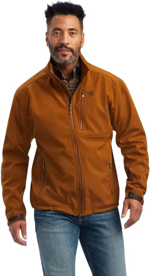 ARIAT Men's Logo 2.0 Patriot Softshell Water Resistant Jacket