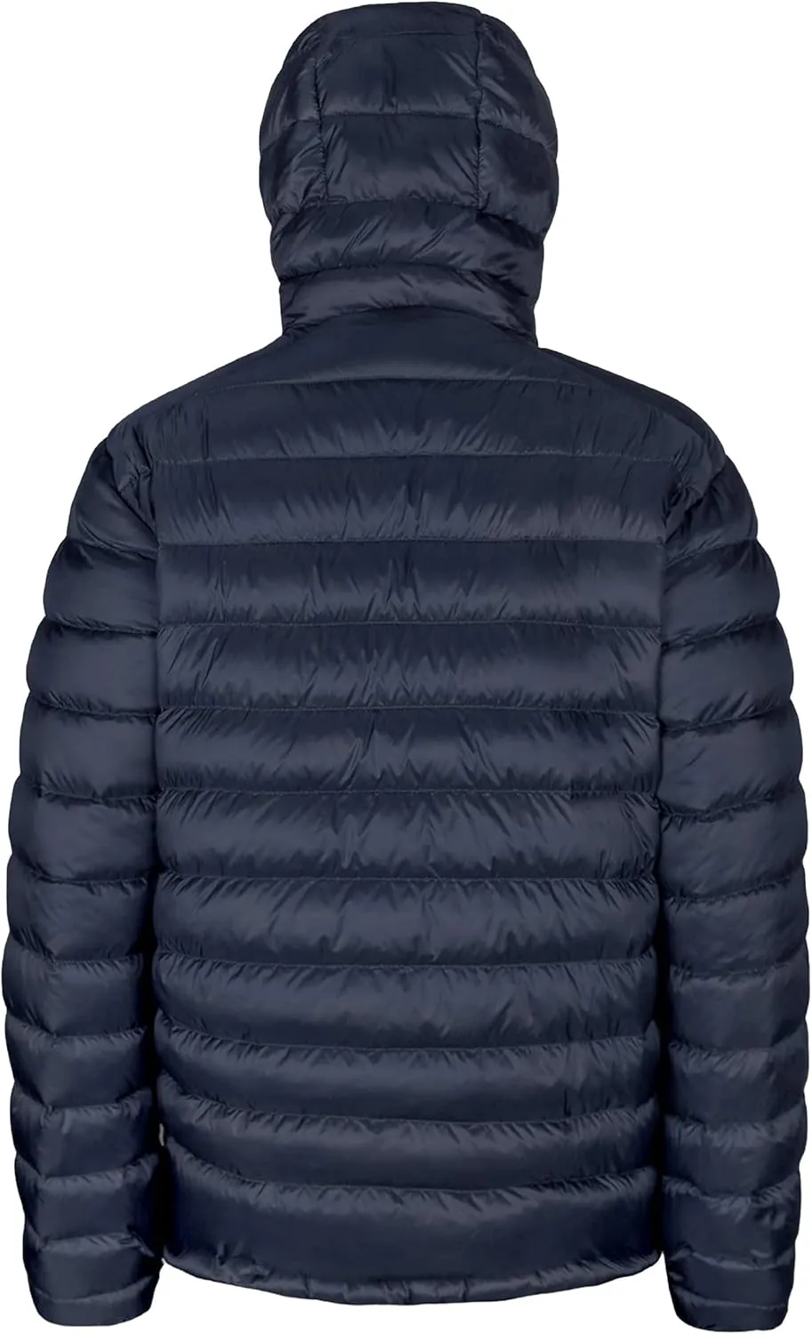 Bakery Men's Down Jacket Hooded Packable Down Puffer Jacket Lightweight Water-Resistant Insulated Down Jacket