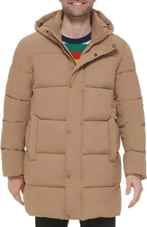 Calvin Klein Men's Modern Outdoor Stretch Puffer Jacket