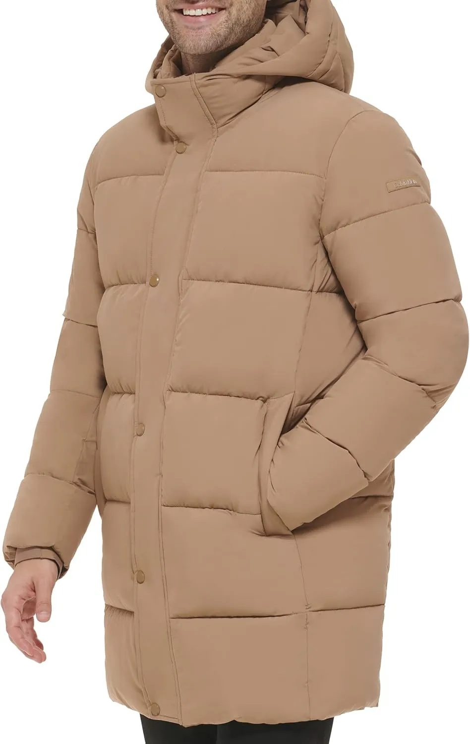 Calvin Klein Men's Modern Outdoor Stretch Puffer Jacket
