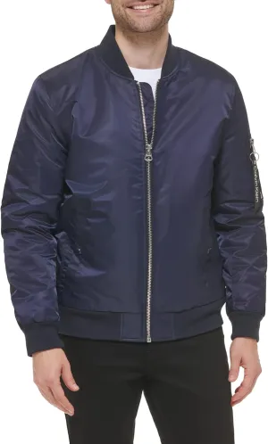 Calvin Klein Men's Nylon Flight Jacket