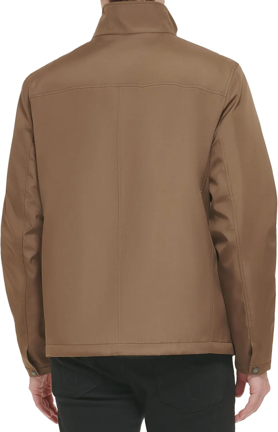 Calvin Klein Men's Stand Collar Poly Jacket
