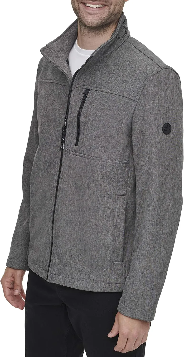 Calvin Klein Men's Water Resistant, Windbreaker Jackets for Men (Standard and Big and Tall)
