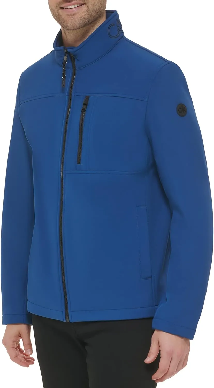 Calvin Klein Men's Water Resistant, Windbreaker Jackets for Men (Standard and Big and Tall)