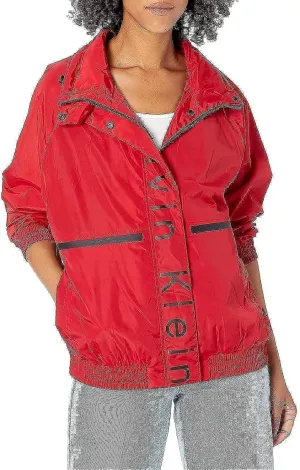 Calvin Klein Women's Lightweight Water Resistant Everyday Windbreaker