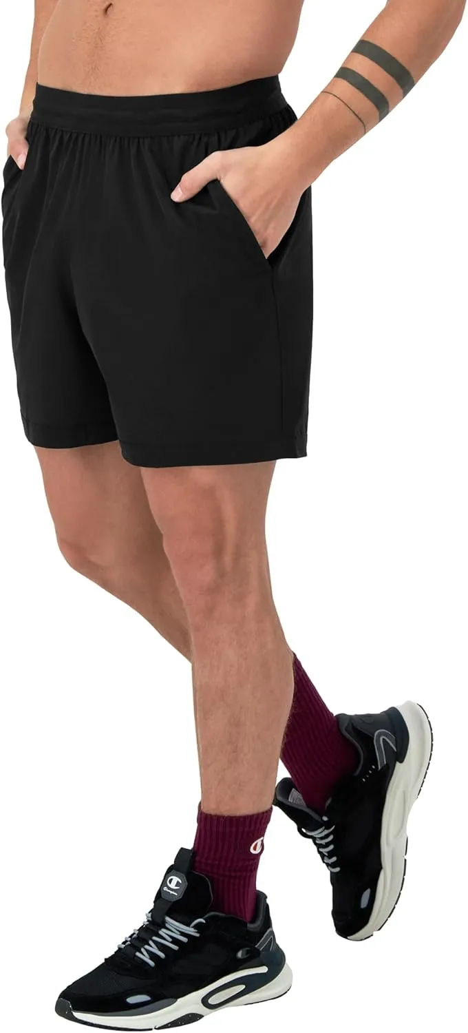 Champion Men's Purpose Water Resistant Sport Swim Shorts, 6"