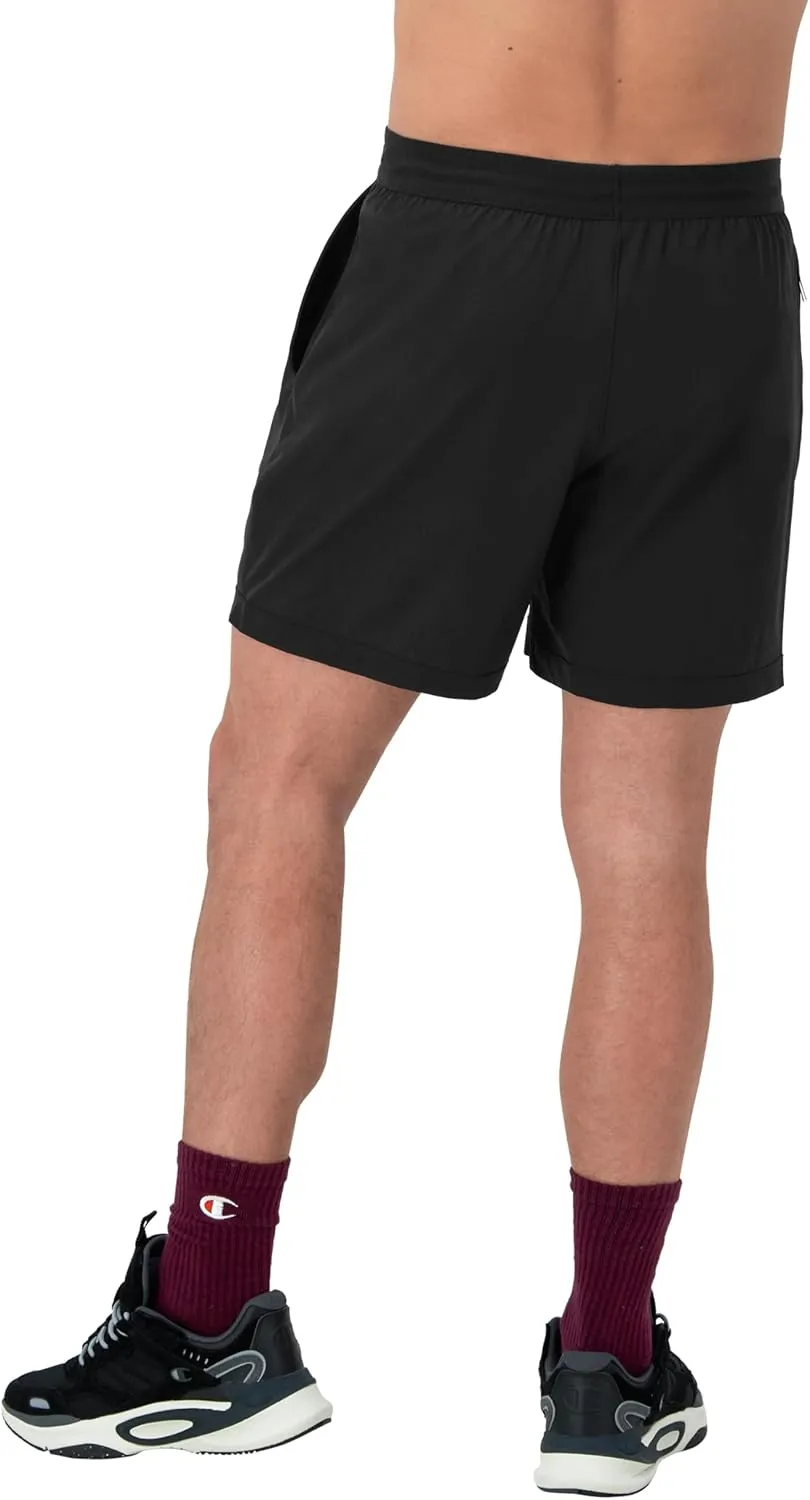 Champion Men's Purpose Water Resistant Sport Swim Shorts, 6"