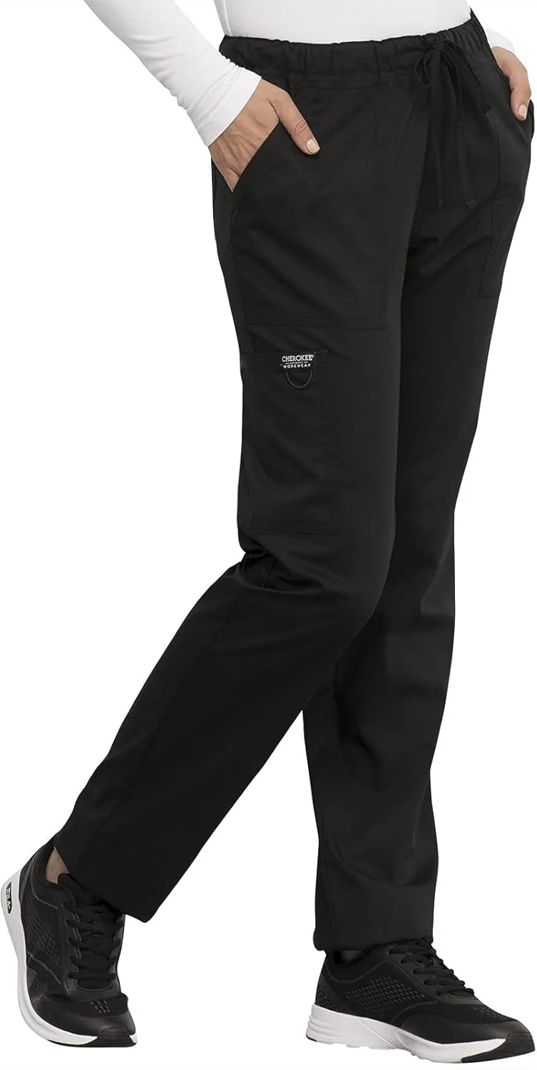 Cherokee Men and Women Drawstring Medical Pant with Breathable Mesh Lining WW020