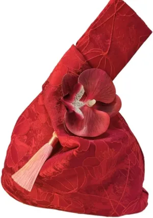 Classic Style Knot Wrist Bag Candy Bag, Temperament Handbags Small Item Pouch, Tassel Knot Wrist Bag Storage Bag