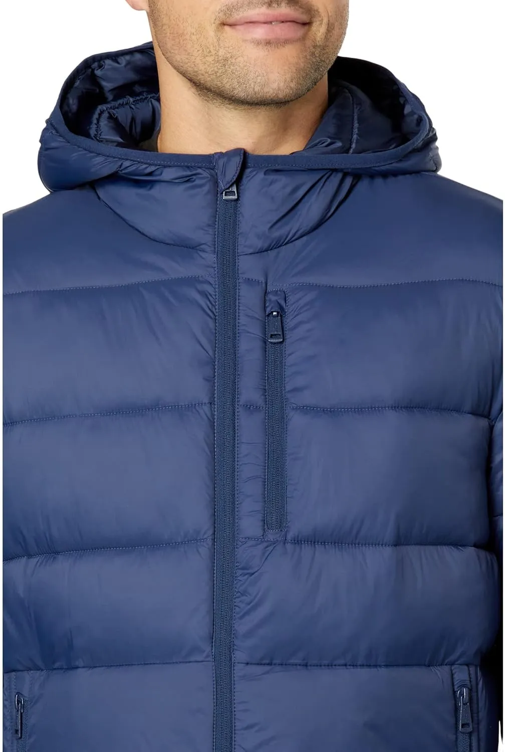 Cole Haan Men's Hooded Nylon Puffer Jacket