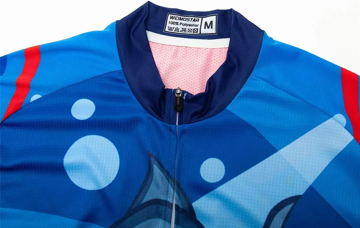 Cycling Jersey Men, Short Sleeve Bike Shirts Biking Clothse Bicycle Tops - Breathable Quick Dry, S-3XL