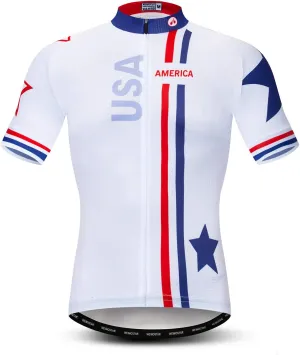 Cycling Jersey Men, Short Sleeve Bike Shirts Biking Clothse Bicycle Tops - Breathable Quick Dry, S-3XL