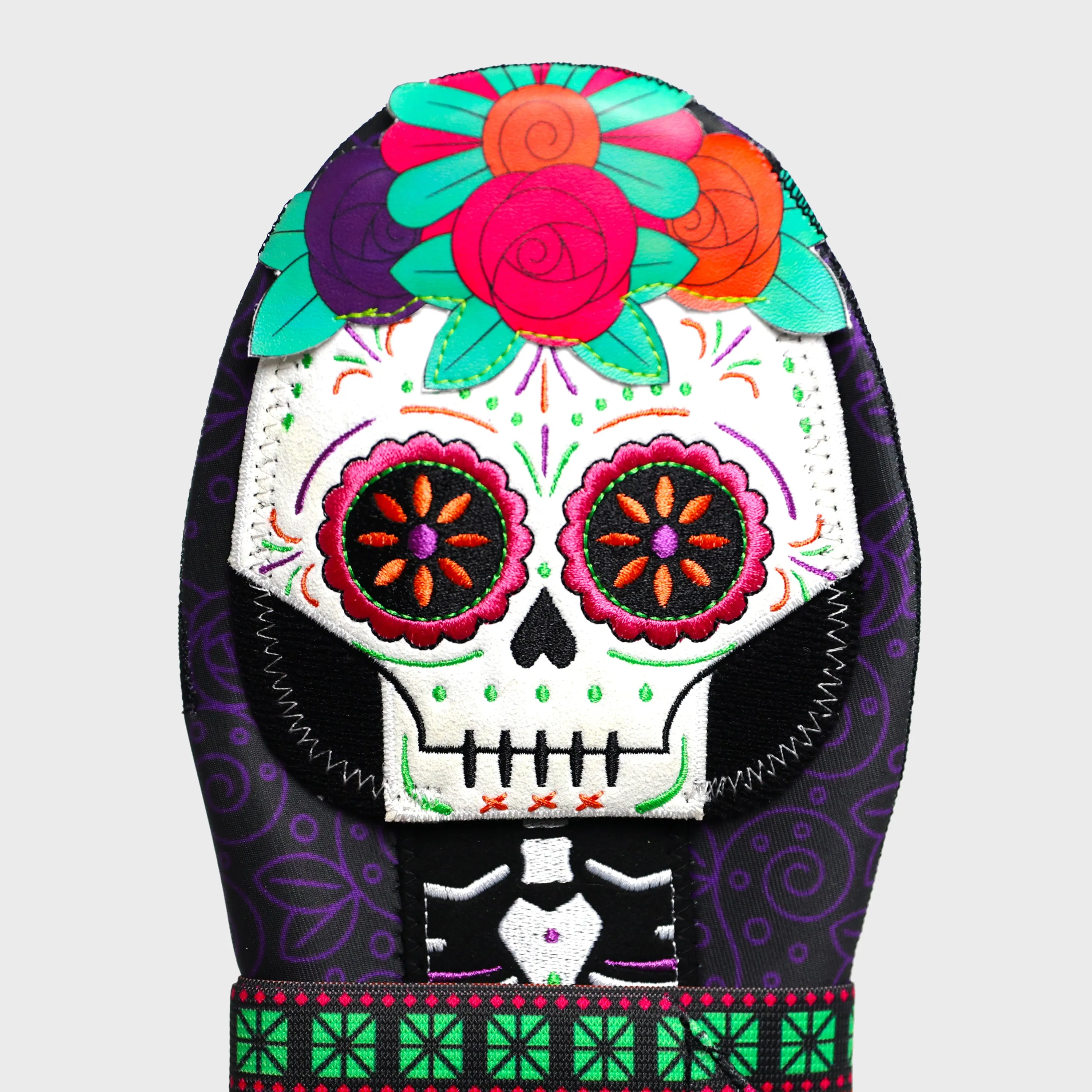 día de los muertos sliding mitt