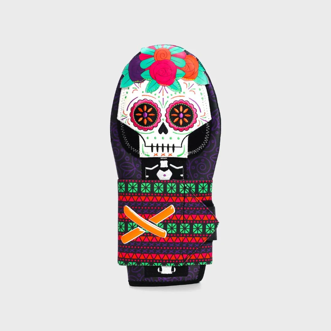 día de los muertos sliding mitt