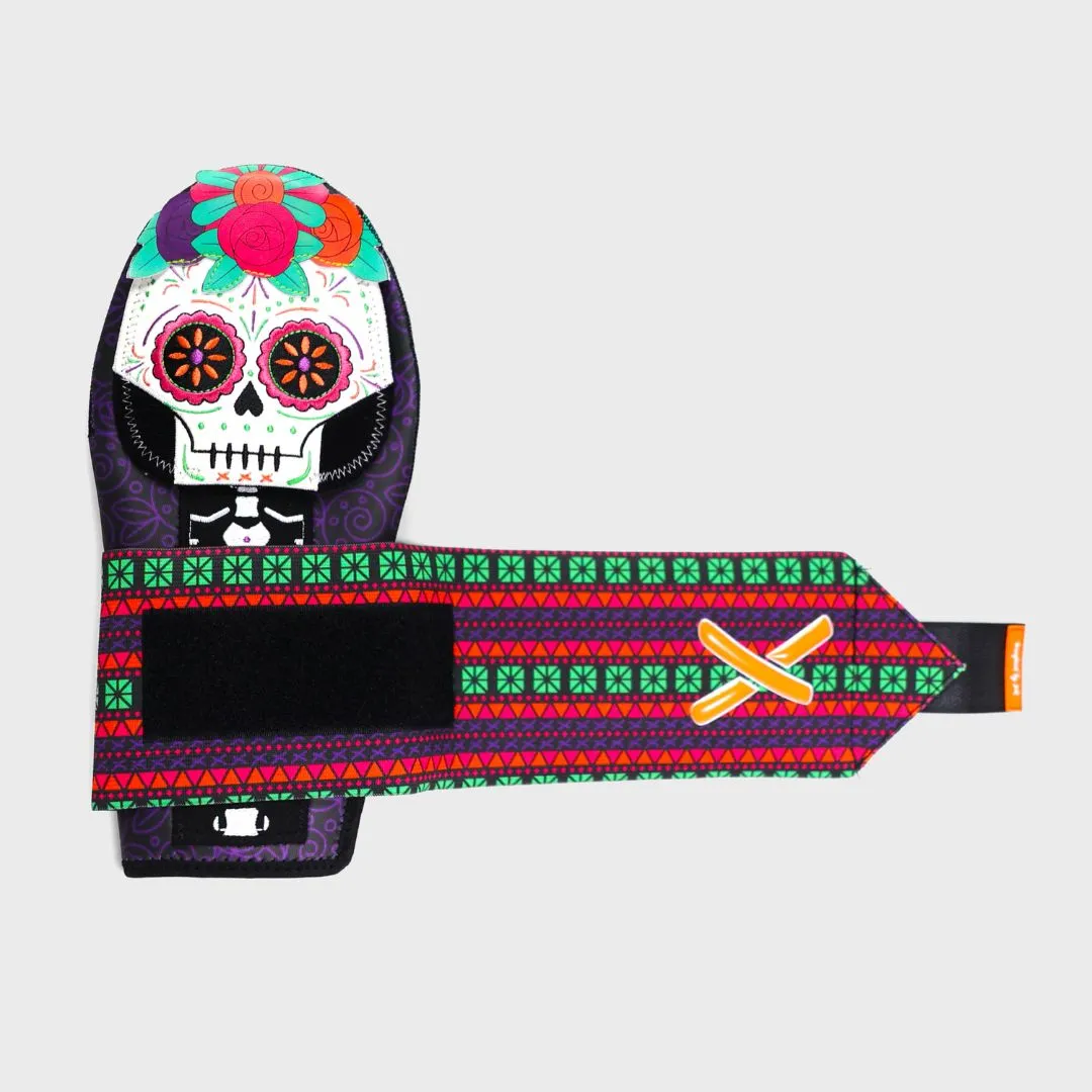 día de los muertos sliding mitt