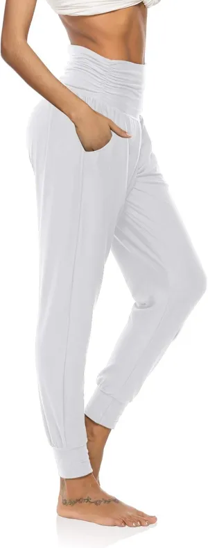 DIBAOLONG Womens Yoga Sweatpants Loose Workout Joggers Pants Comfy Lounge Pants with Pockets