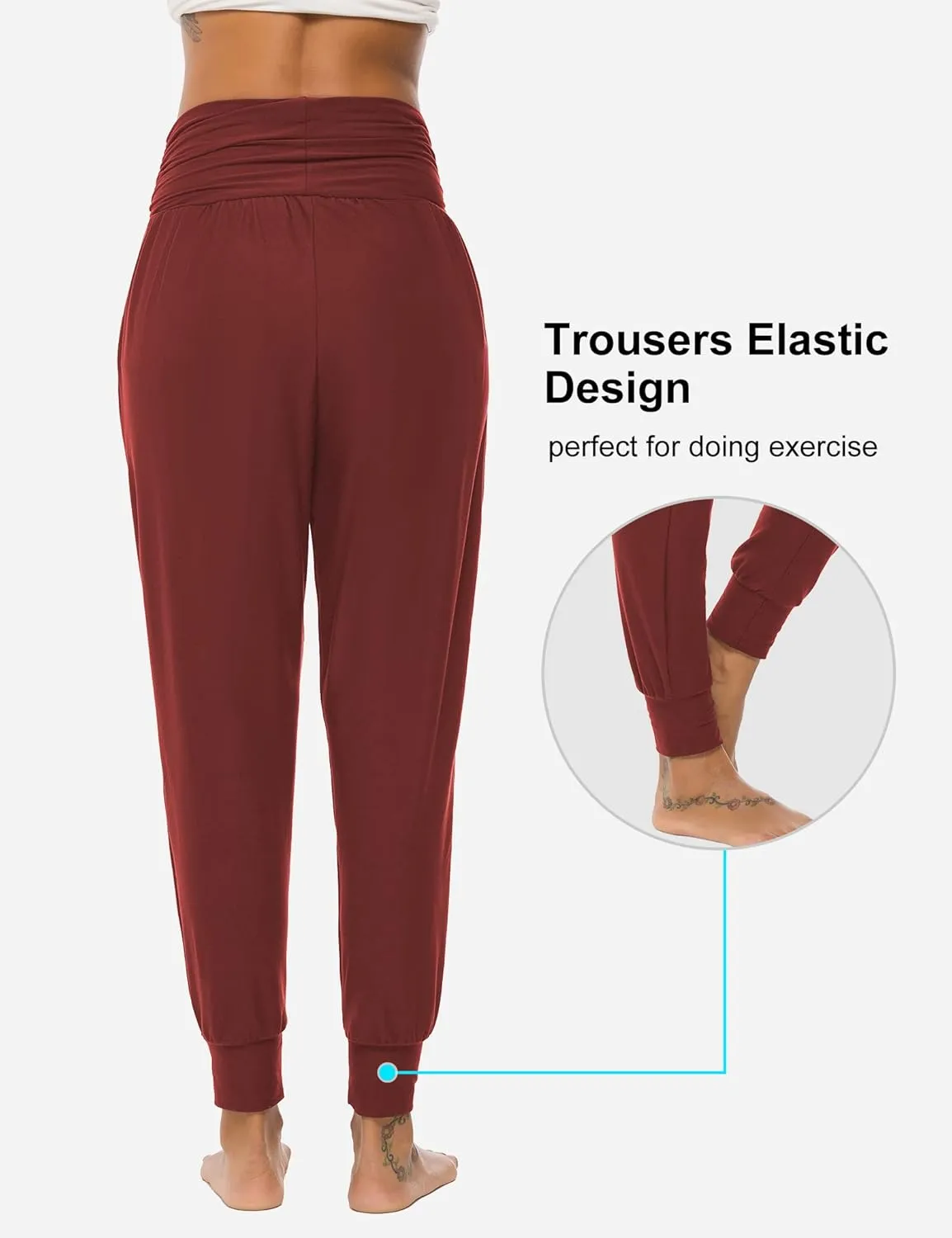 DIBAOLONG Womens Yoga Sweatpants Loose Workout Joggers Pants Comfy Lounge Pants with Pockets