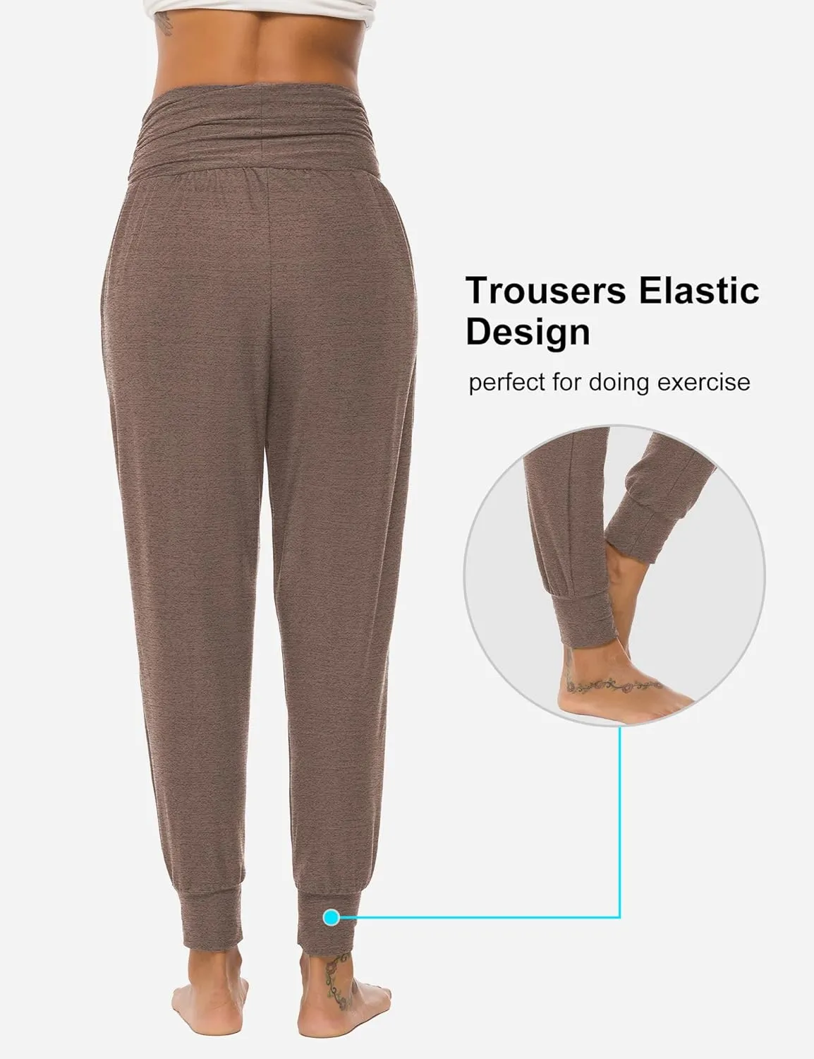 DIBAOLONG Womens Yoga Sweatpants Loose Workout Joggers Pants Comfy Lounge Pants with Pockets