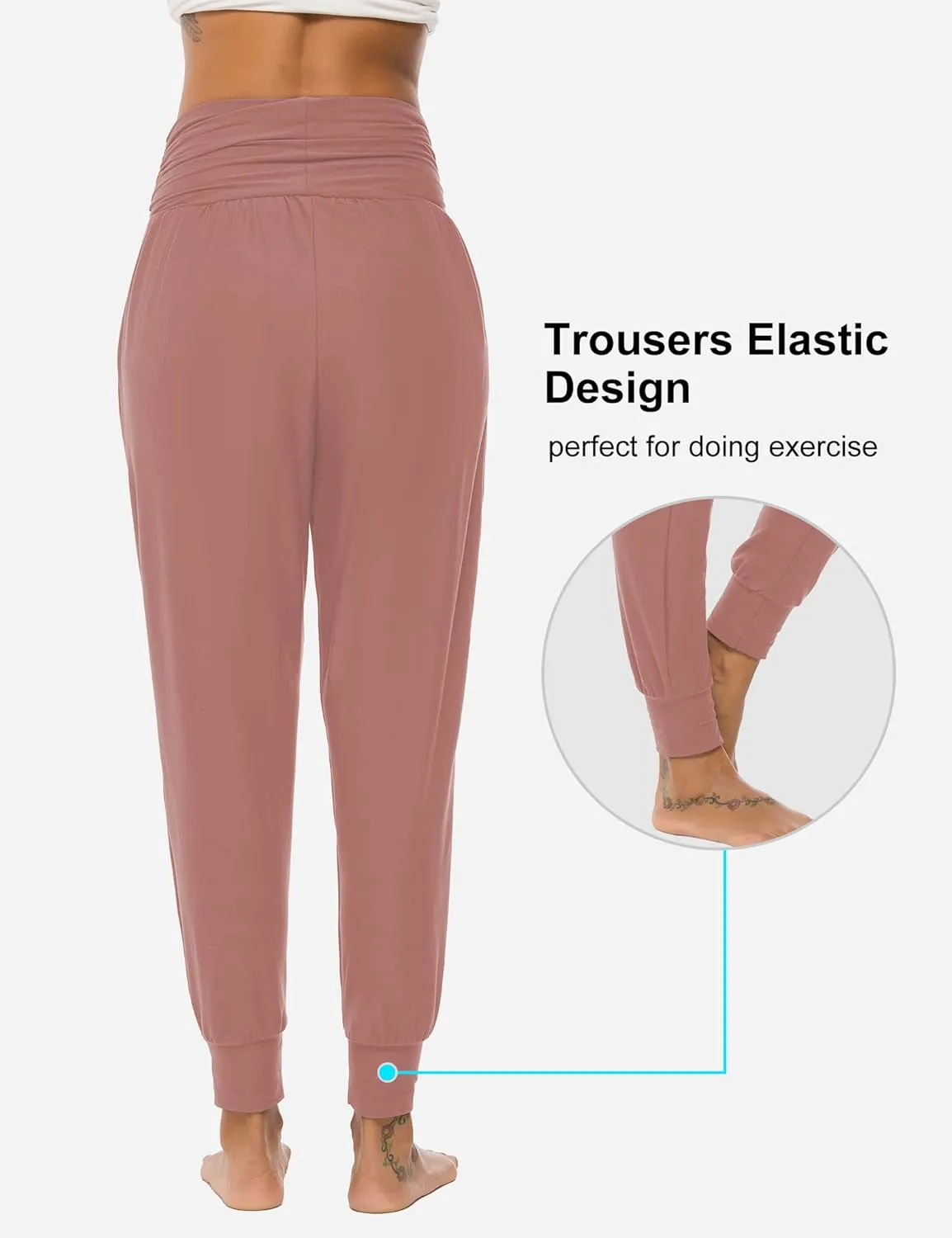 DIBAOLONG Womens Yoga Sweatpants Loose Workout Joggers Pants Comfy Lounge Pants with Pockets