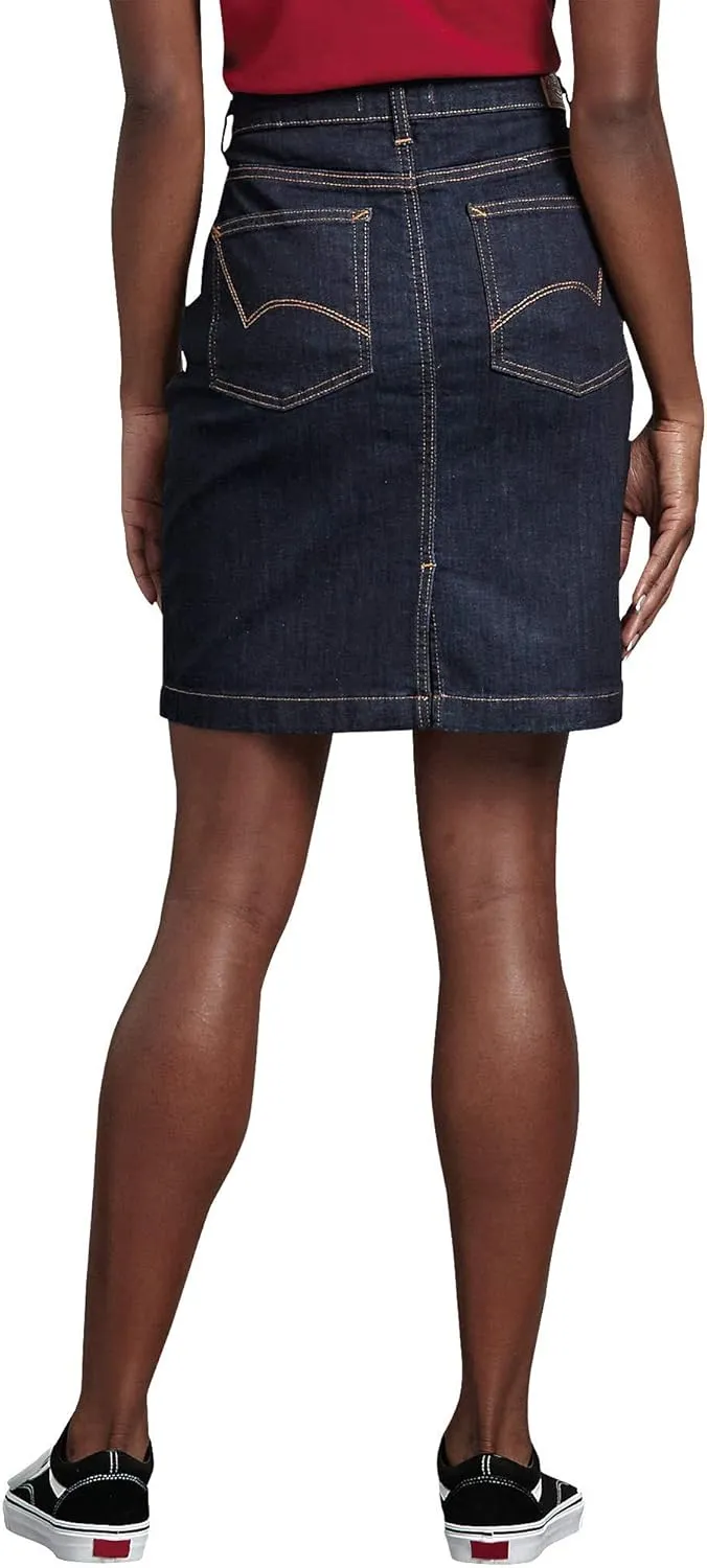 Dickies Women's Perfect Shape Denim Skirt