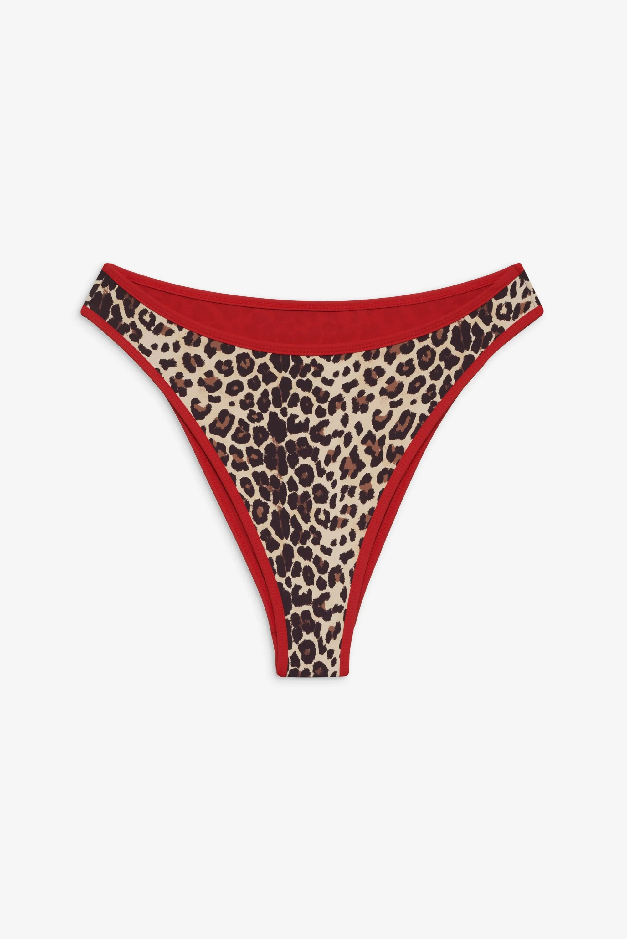 FRANKIES BIKINIS Dove High-Leg Bottom