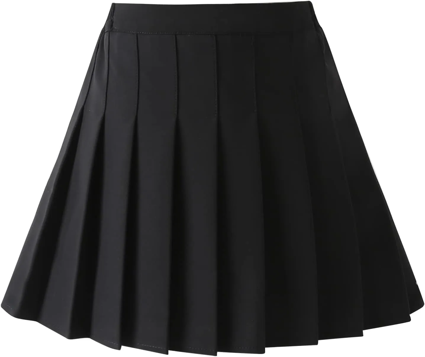 Girls' Pleated Plaid Mini Skirt with Shorts Girl Uniform School Tennis Skater Skirts Skort 2T-14Y