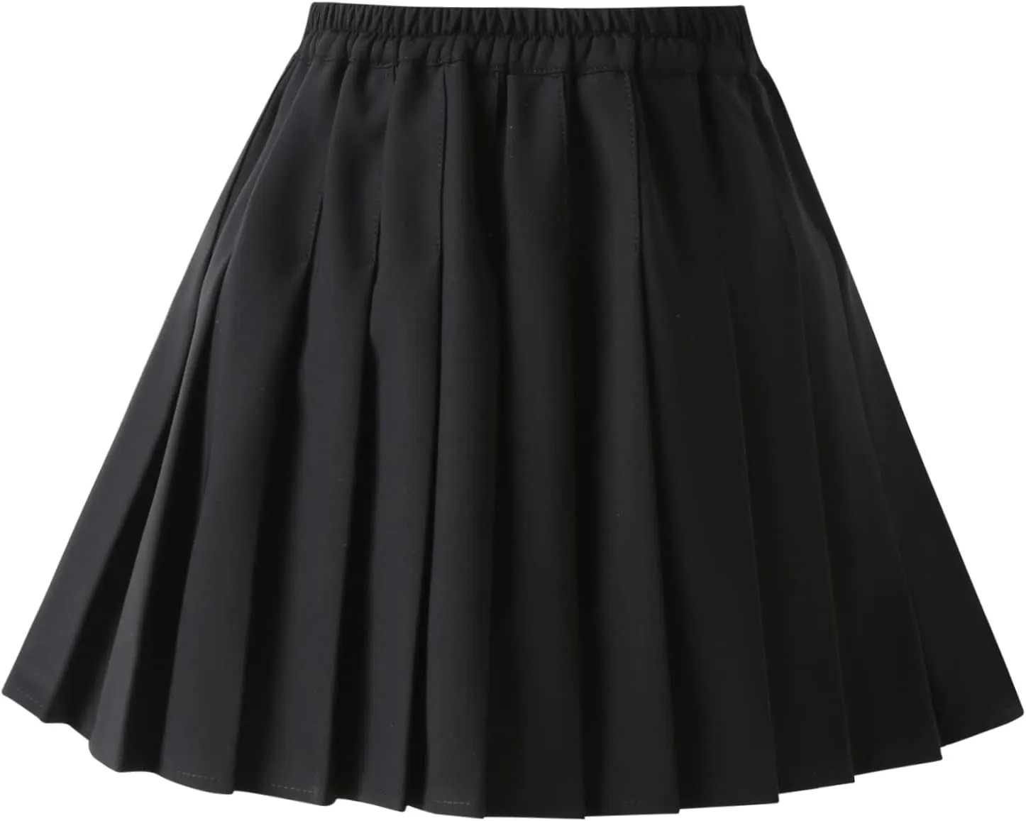 Girls' Pleated Plaid Mini Skirt with Shorts Girl Uniform School Tennis Skater Skirts Skort 2T-14Y