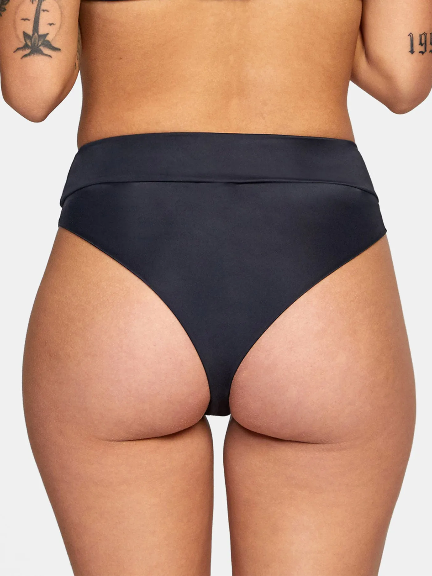 High Rise Cheeky Bikini Bottom