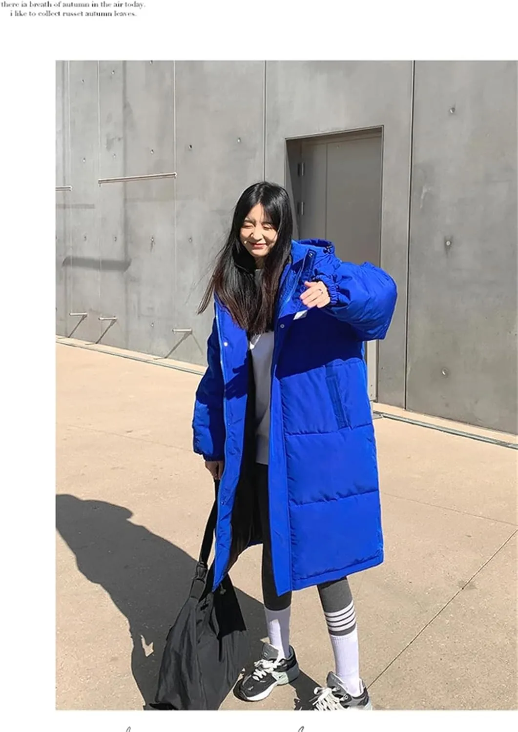 Hndudnff Women's Down Feather Jackets Coat Winter Thickening Warm Bubble Long Puffer Cotton Padded Outwear
