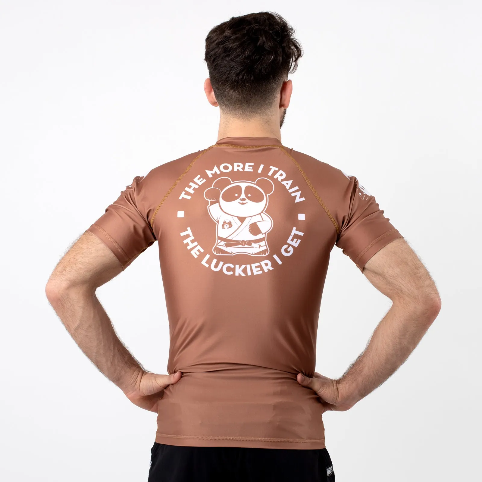 Inverted Gear "Lucky Panda" Ranked Short Sleeve Rash Guard