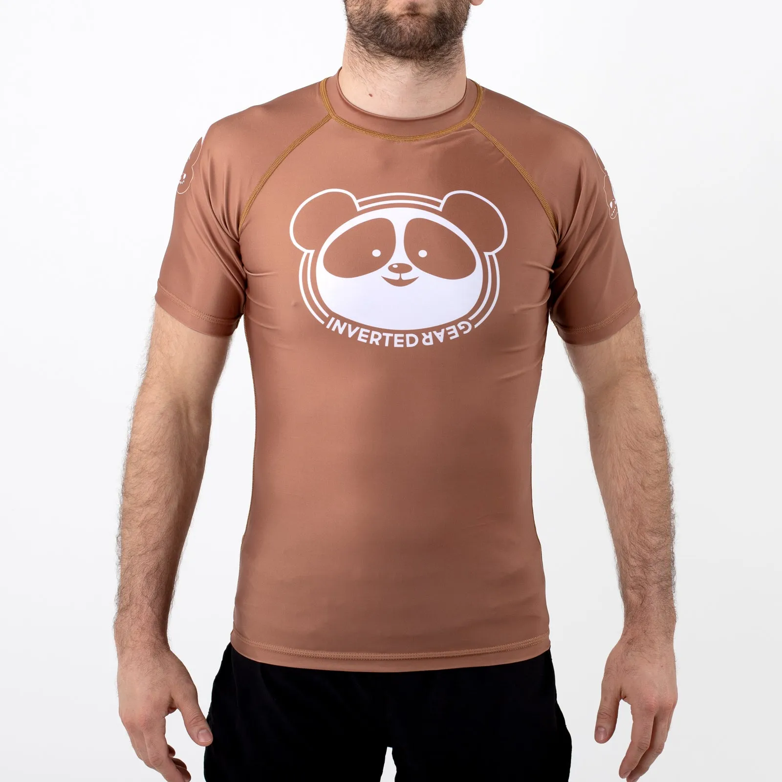 Inverted Gear "Lucky Panda" Ranked Short Sleeve Rash Guard