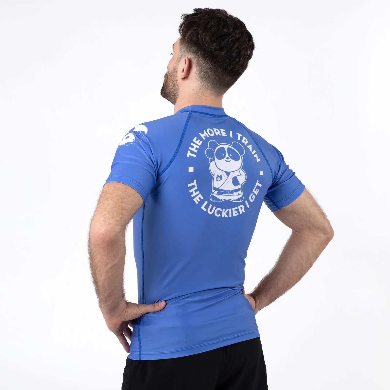 Inverted Gear "Lucky Panda" Ranked Short Sleeve Rash Guard