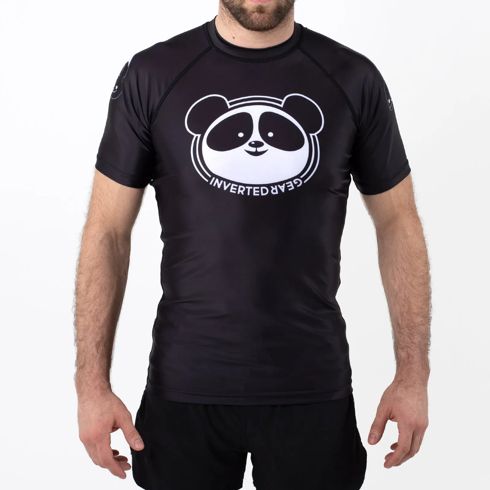 Inverted Gear "Lucky Panda" Ranked Short Sleeve Rash Guard
