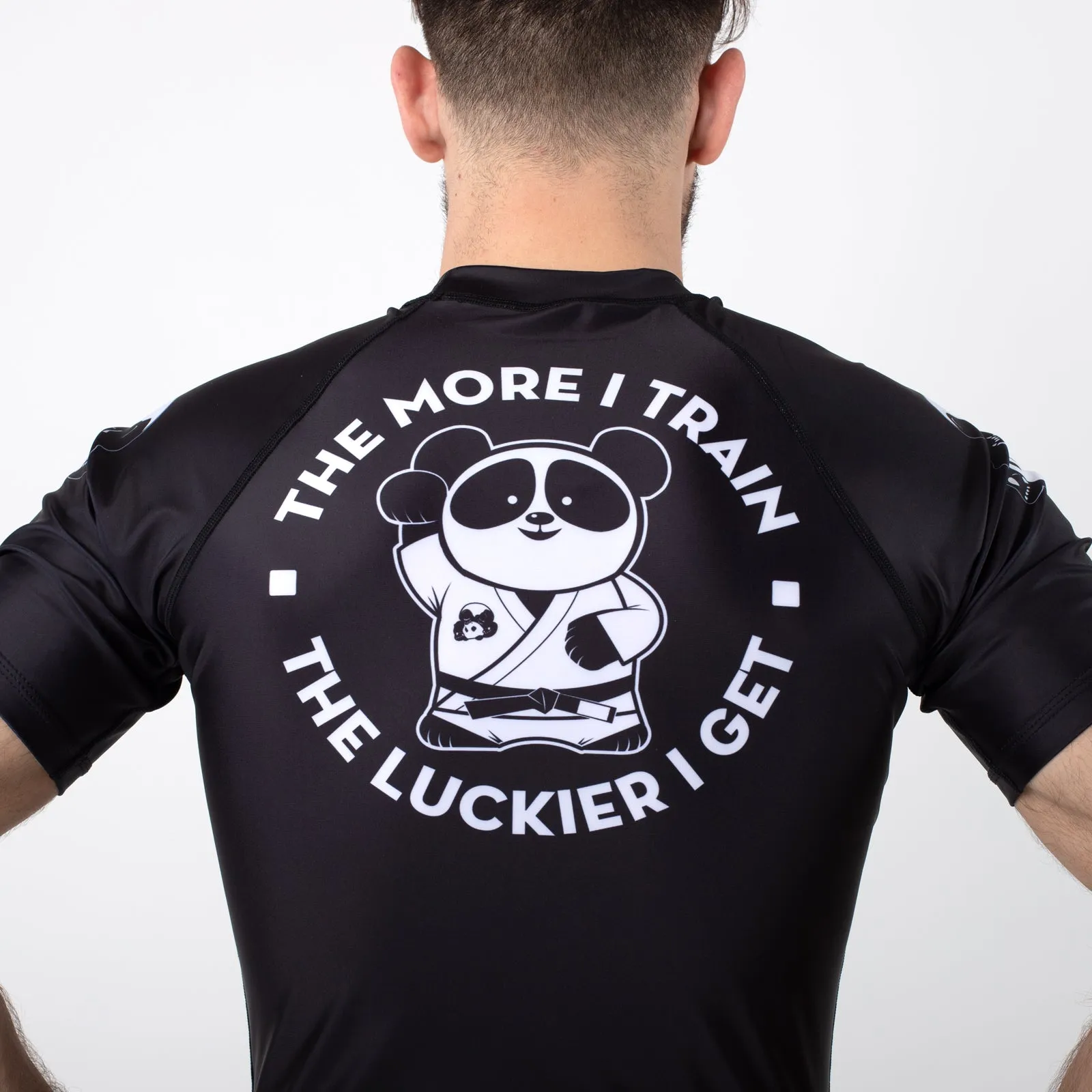 Inverted Gear "Lucky Panda" Ranked Short Sleeve Rash Guard
