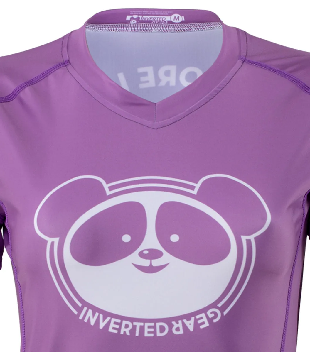Inverted Gear "Lucky Panda" Ranked Women's Long Sleeve Rash Guard