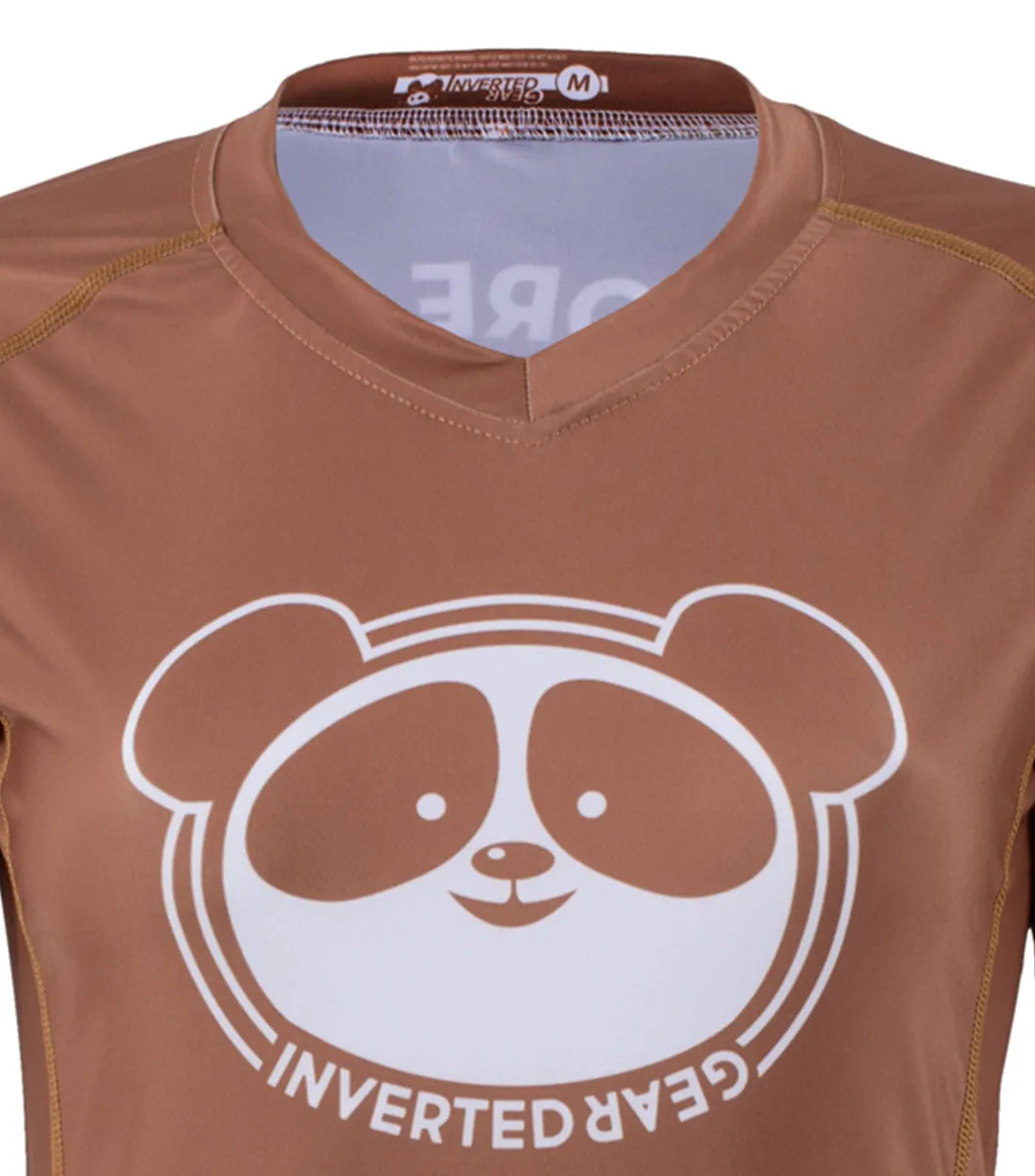 Inverted Gear "Lucky Panda" Ranked Women's Long Sleeve Rash Guard