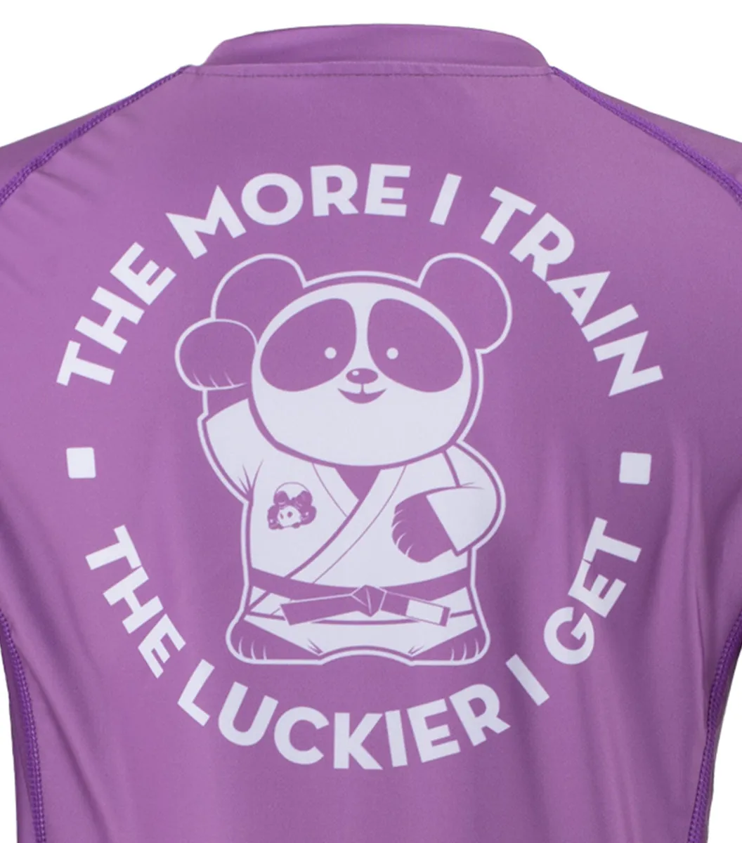 Inverted Gear "Lucky Panda" Ranked Women's Long Sleeve Rash Guard