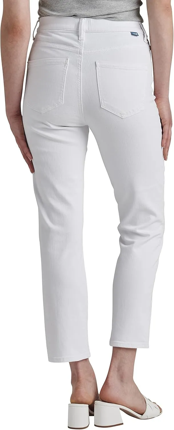 JAG Women's Valentina High Rise Straight Leg Pull-on Jeans-Legacy