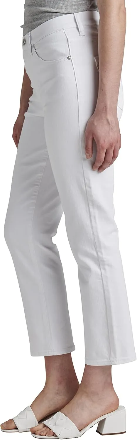 JAG Women's Valentina High Rise Straight Leg Pull-on Jeans-Legacy