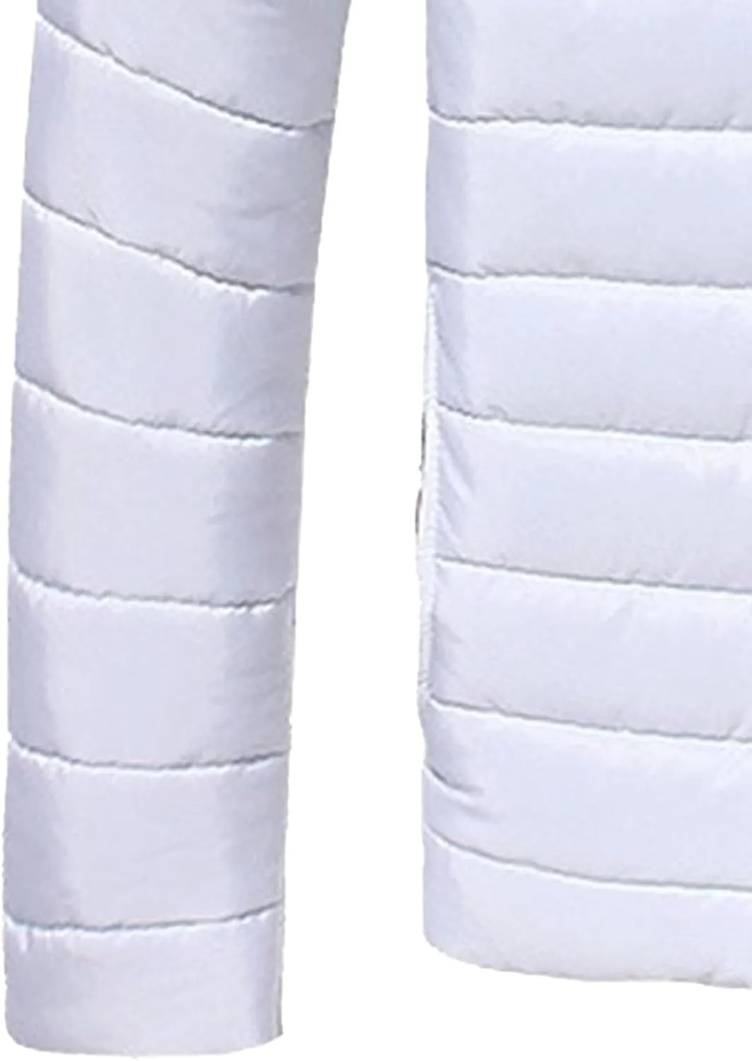 JEShifangjiusu Mens Water Resistant Puffer Jacket Windproof Insulated Overcoat Warm Winter Notched Collar Coat