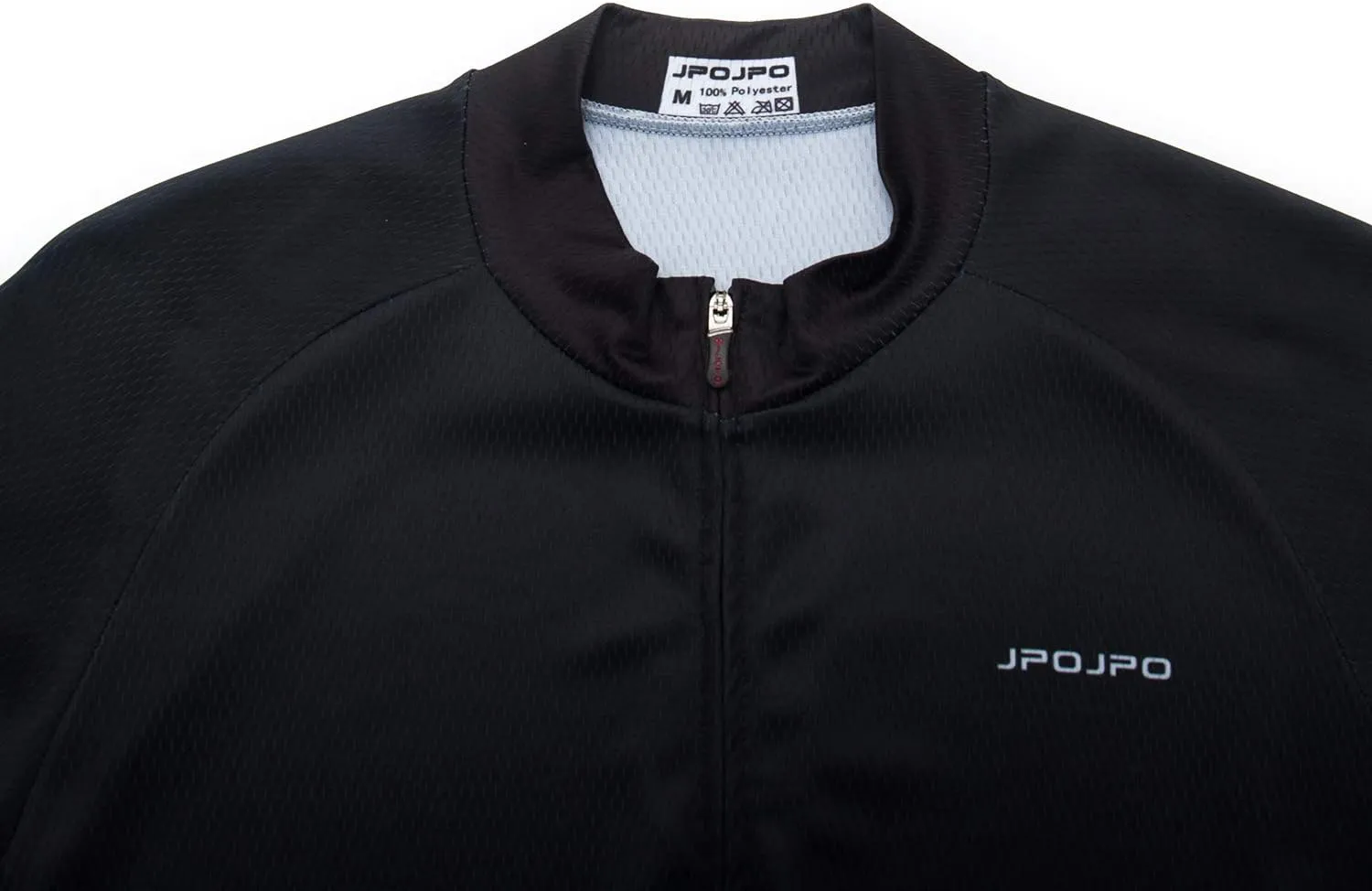 JPOJPO Men's Cycling Jersey Short Sleeved Mountain Bicycle Jerseys Breathable T- Shirt Tops S-3XL
