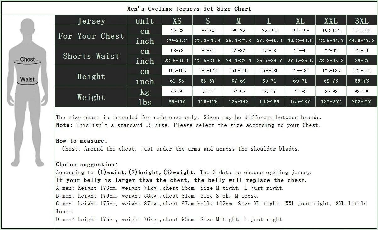 JPOJPO Men's Cycling Jersey Short Sleeved Mountain Bicycle Jerseys Breathable T- Shirt Tops S-3XL